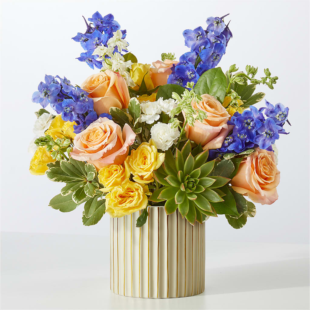 Cobalt Reverie Bouquet – Floral Elegance By Jourdain, Inc., Columbia SC