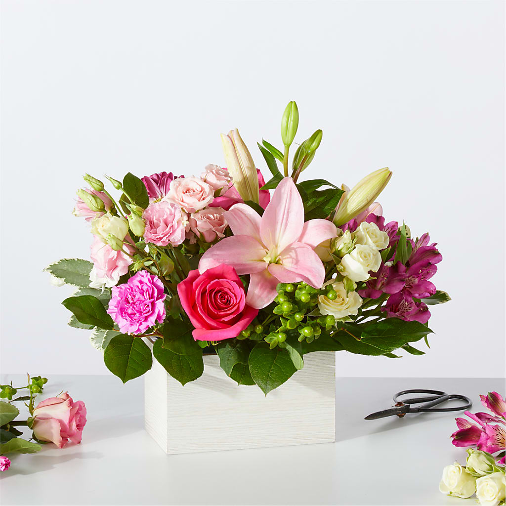 Sweetberry Box – A Florist Original – Floral Elegance By Jourdain, Inc., Columbia SC