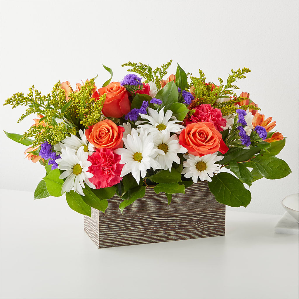 Oopsie Daisy Box Bouquet – Floral Elegance By Jourdain, Inc., Columbia SC
