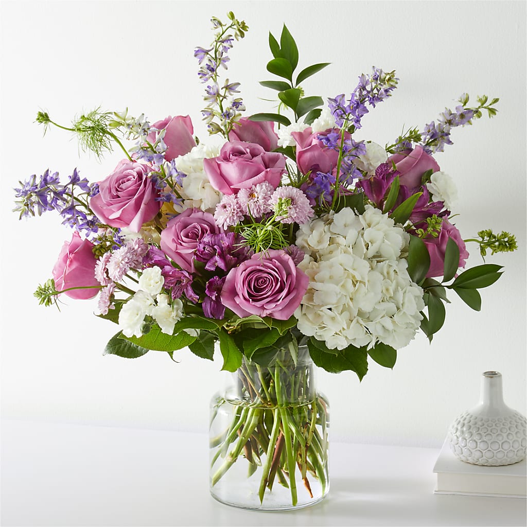 Violet Caress Bouquet – Floral Elegance By Jourdain, Inc., Columbia SC