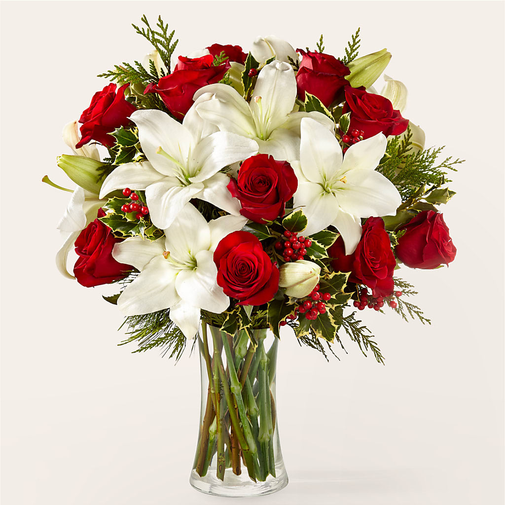 Sparkling Snowflakes Bouquet – Floral Elegance By Jourdain, Inc., Columbia SC