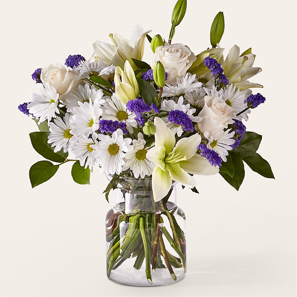 Beyond Blue Bouquet – Floral Elegance By Jourdain, Inc., Columbia SC
