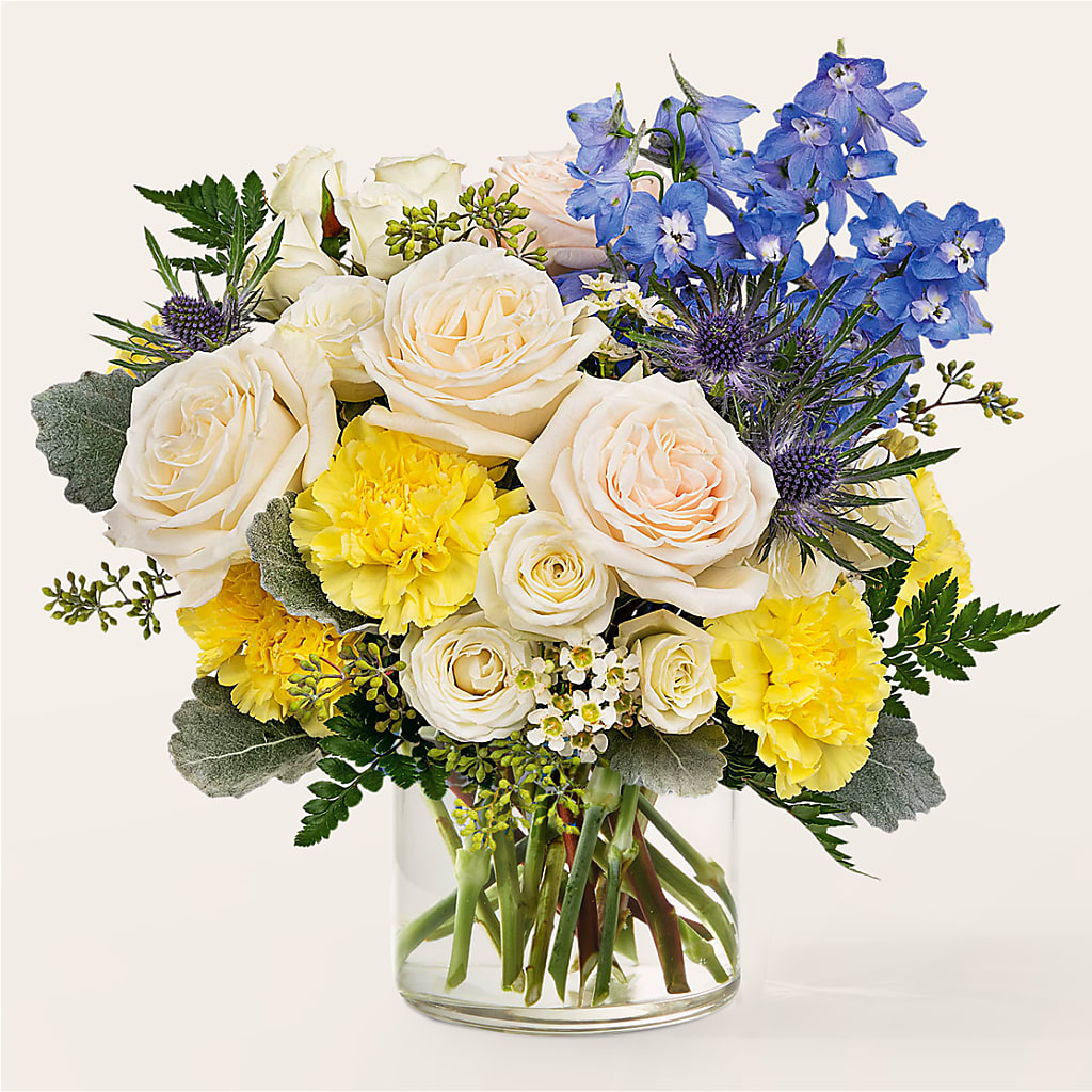 Lemon Sorbet Bouquet – Floral Elegance By Jourdain, Inc., Columbia SC