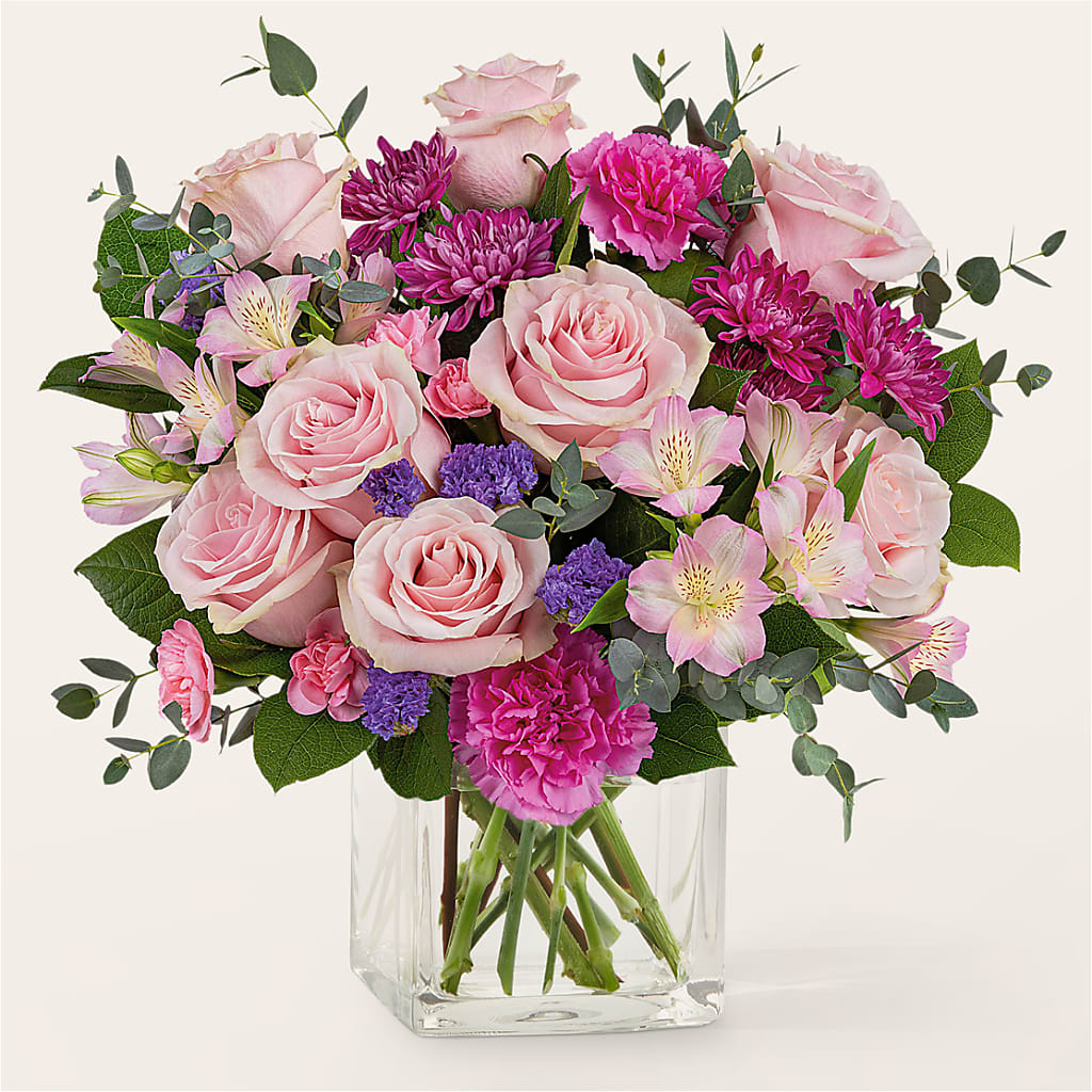 Rosy Radiance Bouquet – Floral Elegance By Jourdain, Inc., Columbia SC