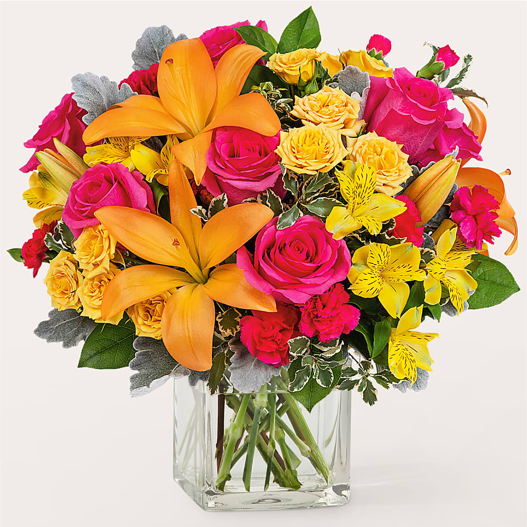 To the Tropics Bouquet – Floral Elegance By Jourdain, Inc., Columbia SC