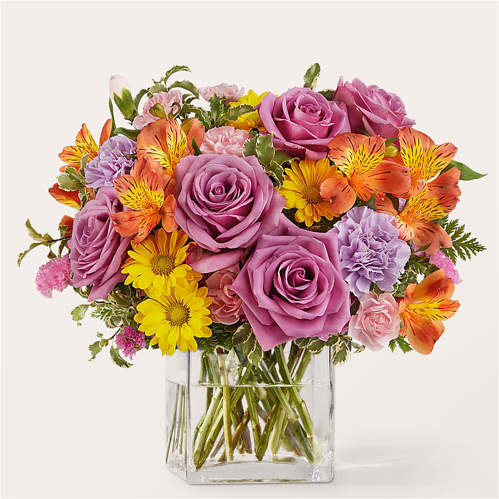 Shades of Happiness Bouquet – Floral Elegance By Jourdain, Inc., Columbia SC