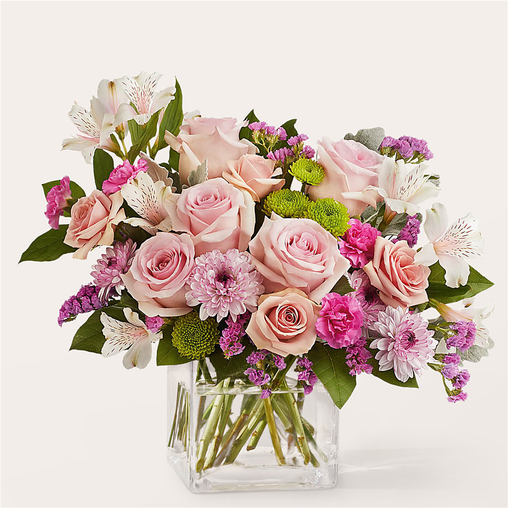 Pink Suede Bouquet – Floral Elegance By Jourdain, Inc., Columbia SC