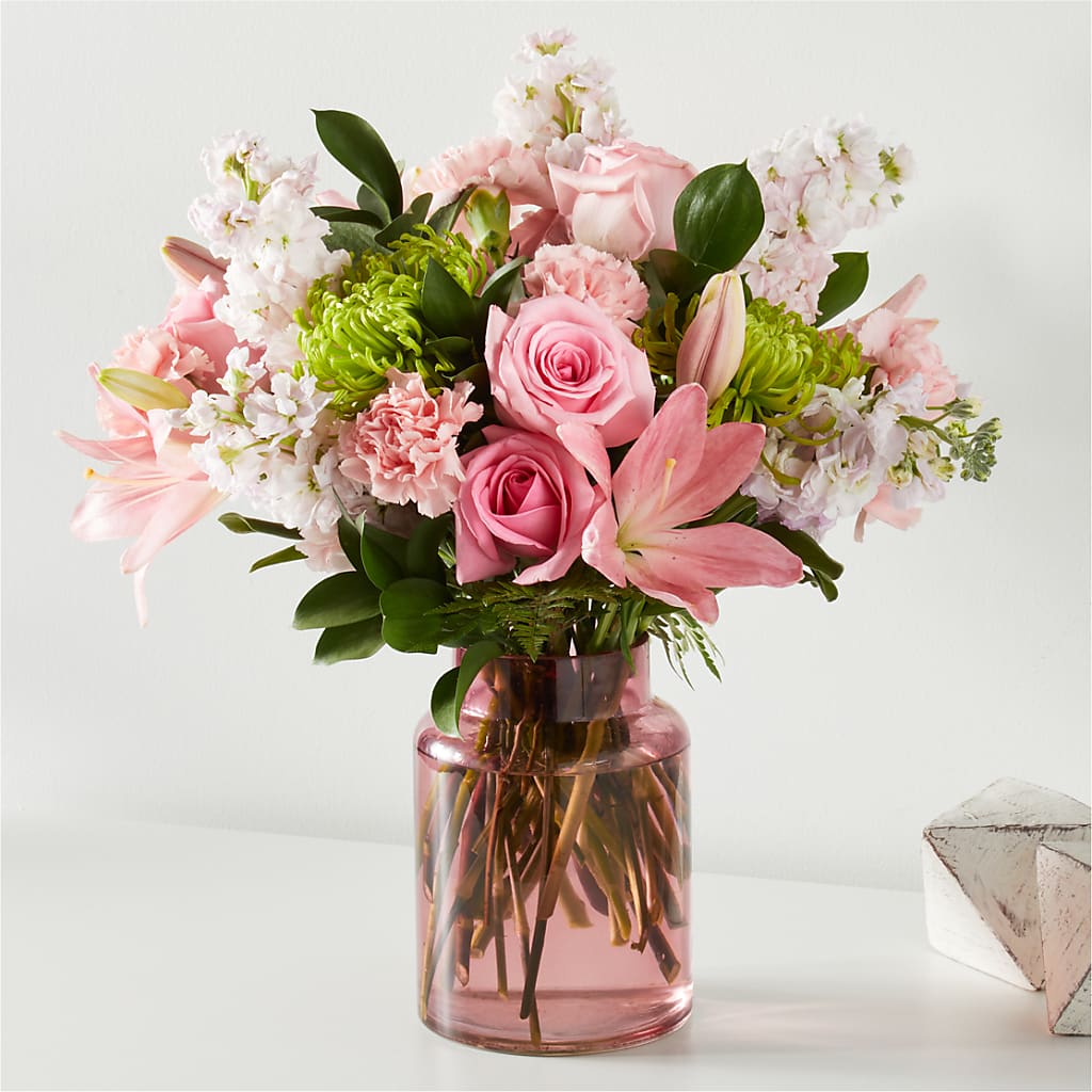Pretty in Pink Bouquet – Floral Elegance By Jourdain, Inc., Columbia SC