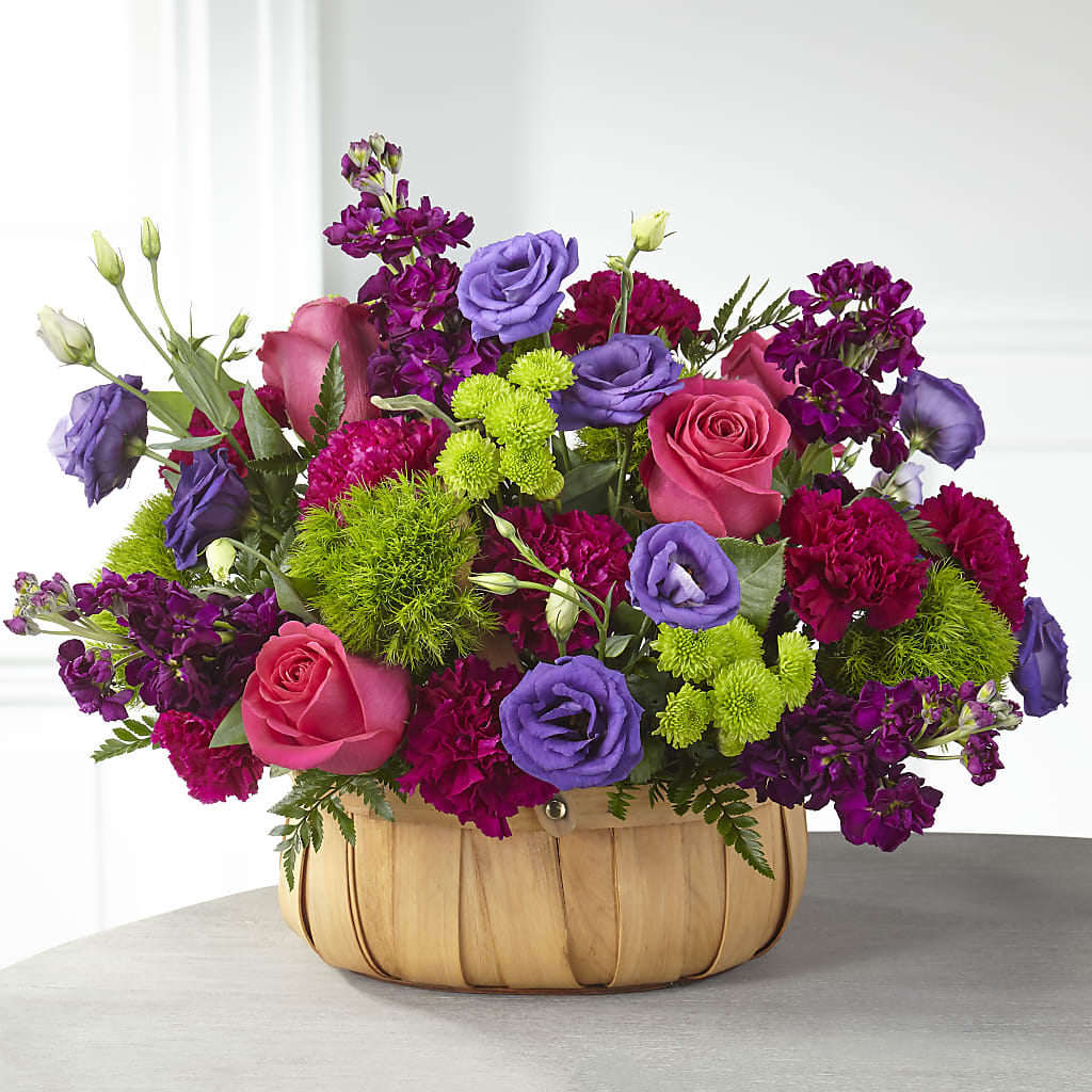Serene Sanctuary Basket – Floral Elegance By Jourdain, Inc., Columbia SC