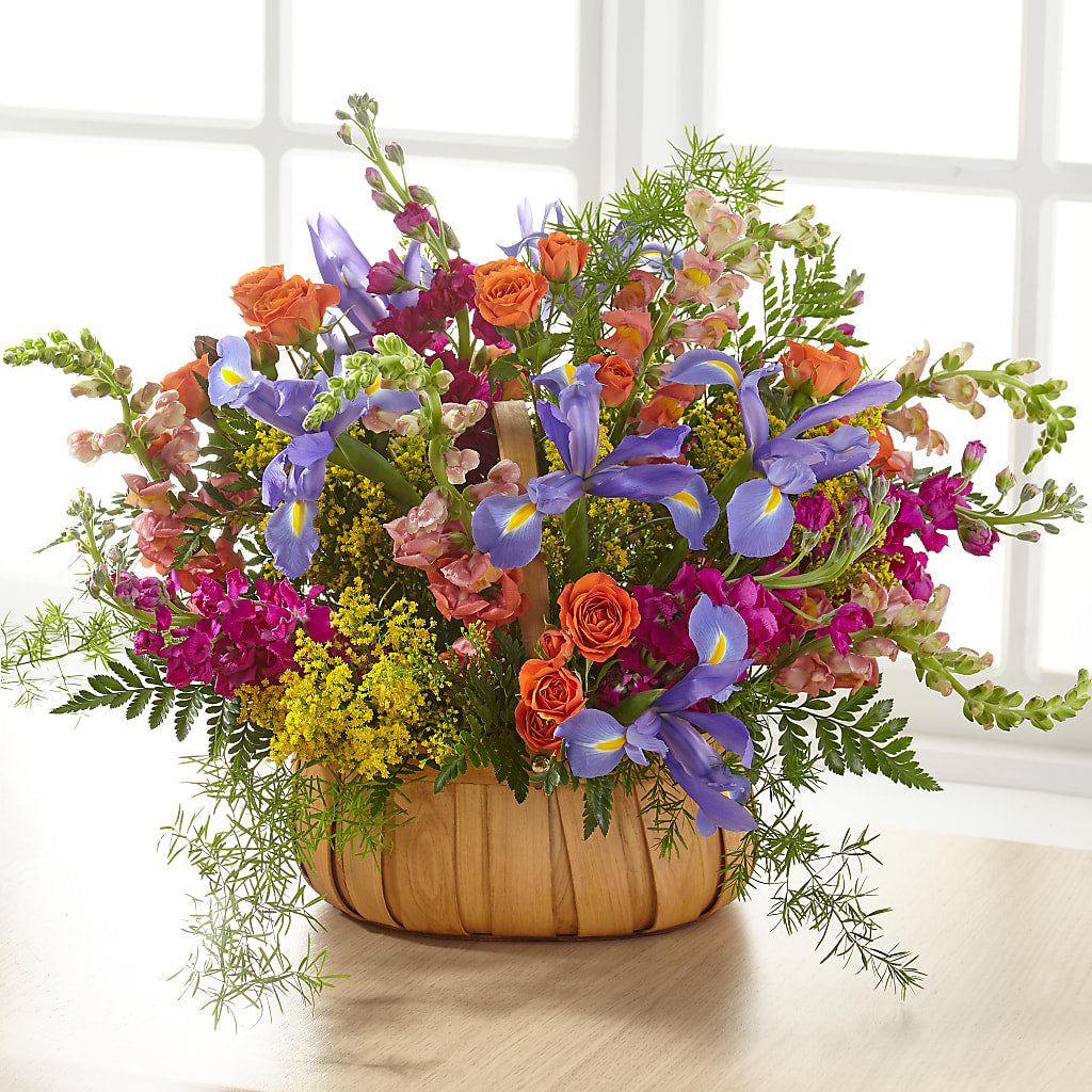 Garden of Life Basket – Floral Elegance By Jourdain, Inc., Columbia SC