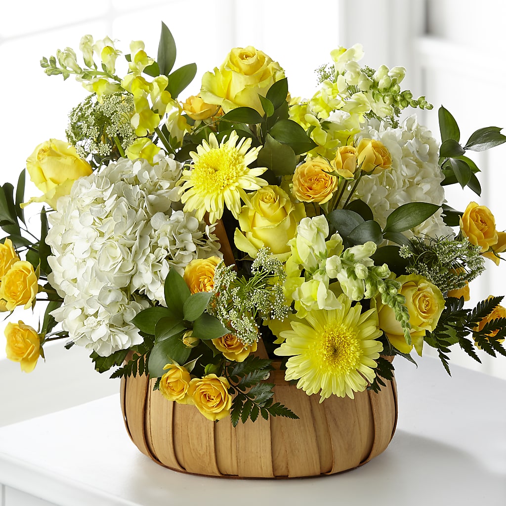 Rustic Remembrance Basket – Floral Elegance By Jourdain, Inc., Columbia SC