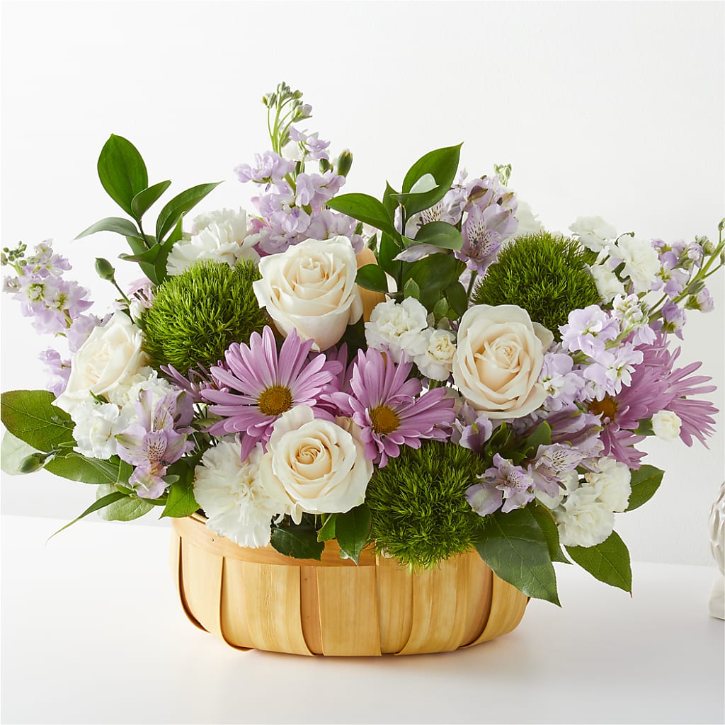 Peace & Love Basket – Floral Elegance By Jourdain, Inc., Columbia SC
