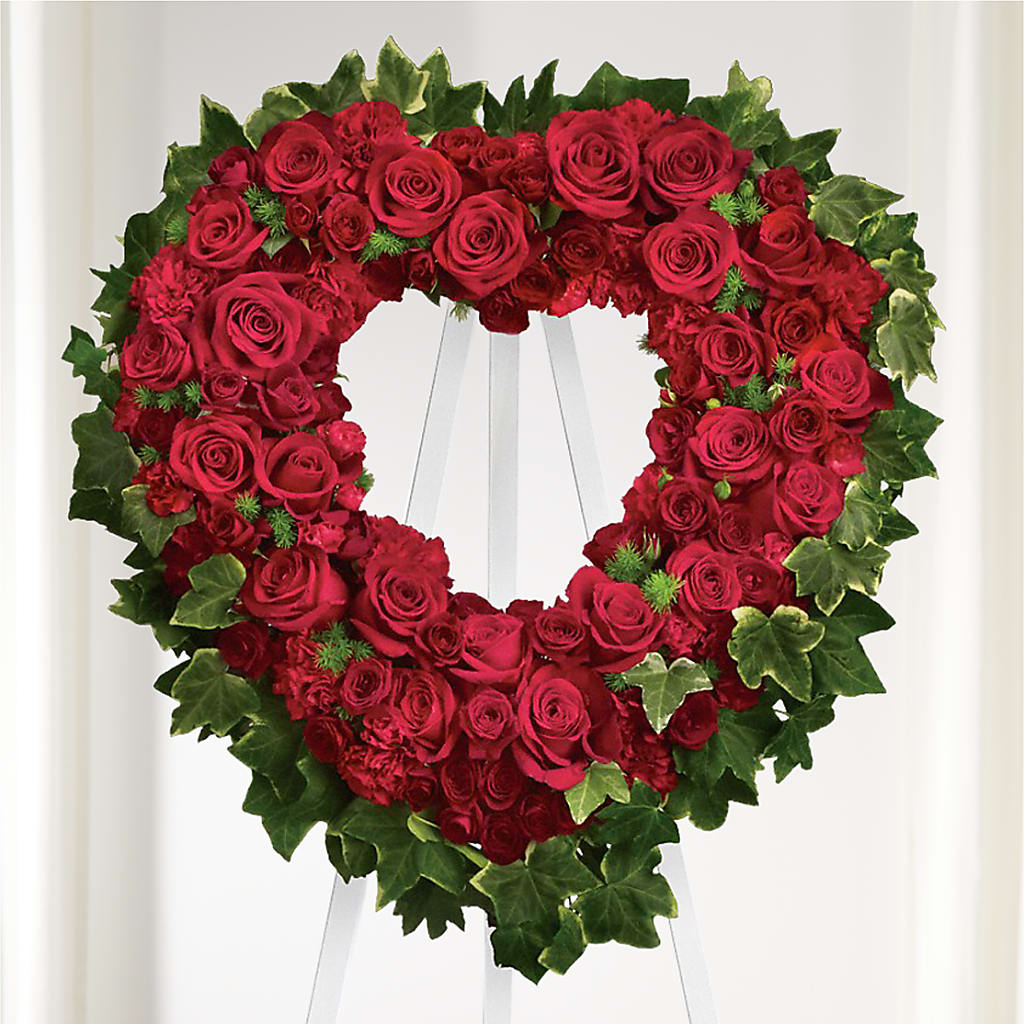 Wholehearted Standing Spray – Floral Elegance By Jourdain, Inc., Columbia SC
