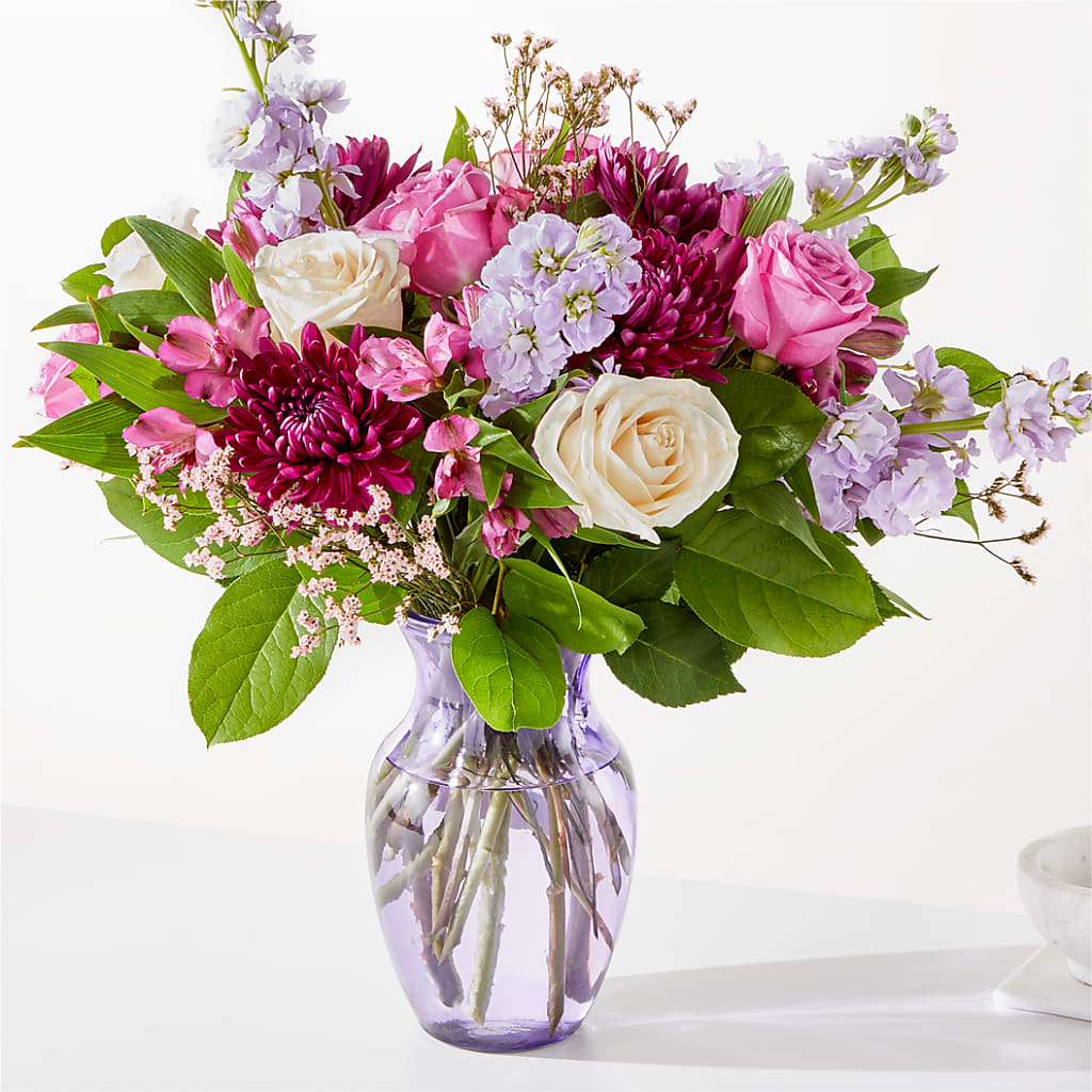 Amethyst Dreams Bouquet – Floral Elegance By Jourdain, Inc., Columbia SC