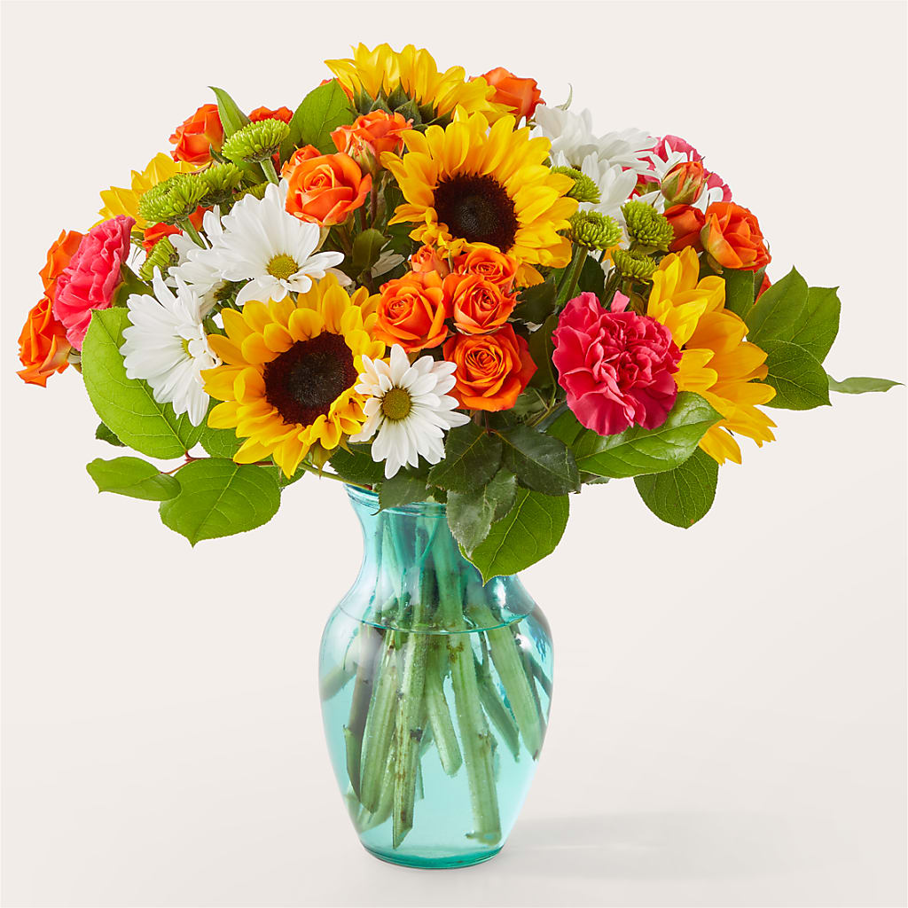 Sun-drenched Blooms Bouquet – Floral Elegance By Jourdain, Inc., Columbia SC