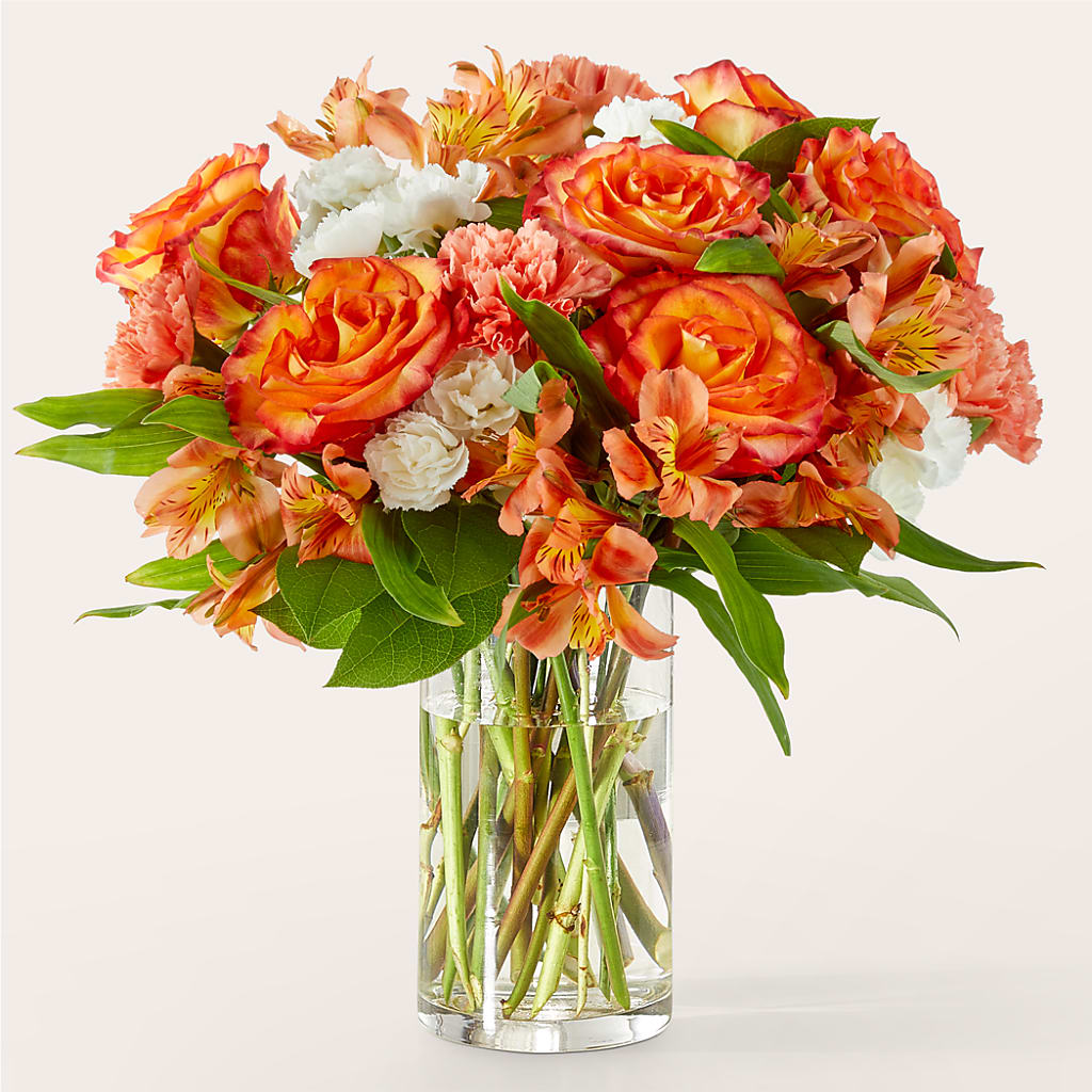Apricot Glow Bouquet – Floral Elegance By Jourdain, Inc., Columbia SC