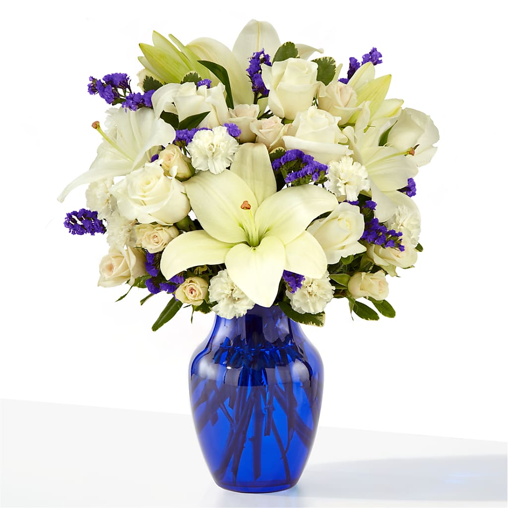 Sapphire Rush Bouquet – Floral Elegance By Jourdain, Inc., Columbia SC