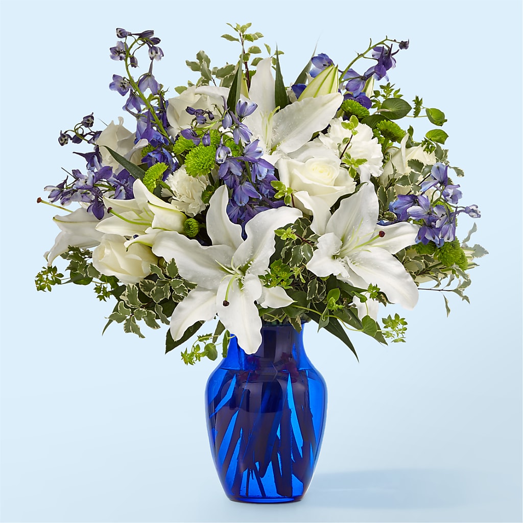 Santorini Bouquet – Floral Elegance By Jourdain, Inc., Columbia SC