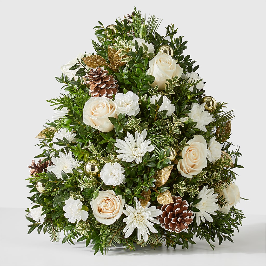 Snowed In Tree – Floral Elegance By Jourdain, Inc., Columbia SC