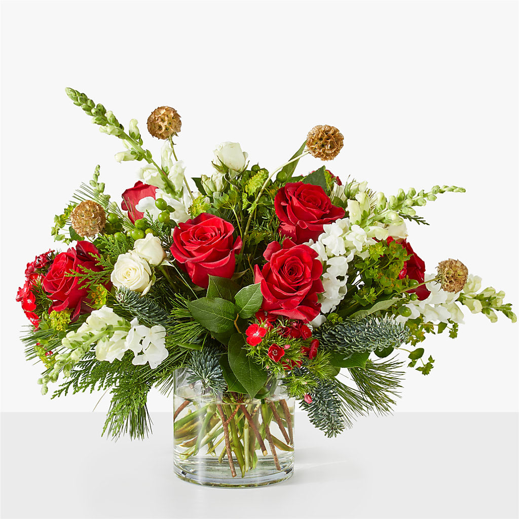 Deck the Halls Bouquet – Floral Elegance By Jourdain, Inc., Columbia SC