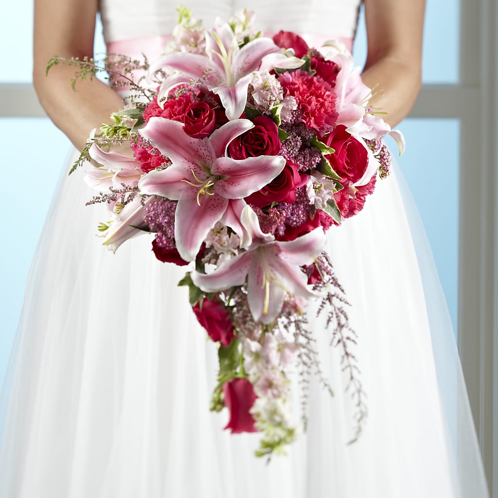 Lily & Rose Bouquet – Floral Elegance By Jourdain, Inc., Columbia SC