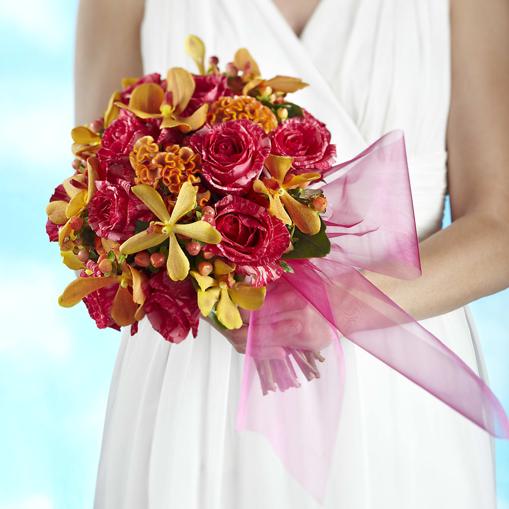 Brilliant Shades of Love Bouquet – Floral Elegance By Jourdain, Inc., Columbia SC